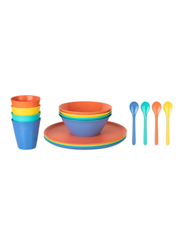 16-piece dinnerware set NORA SET LOLLIPOP for wholesale by Koziol ideas for friends GmbH