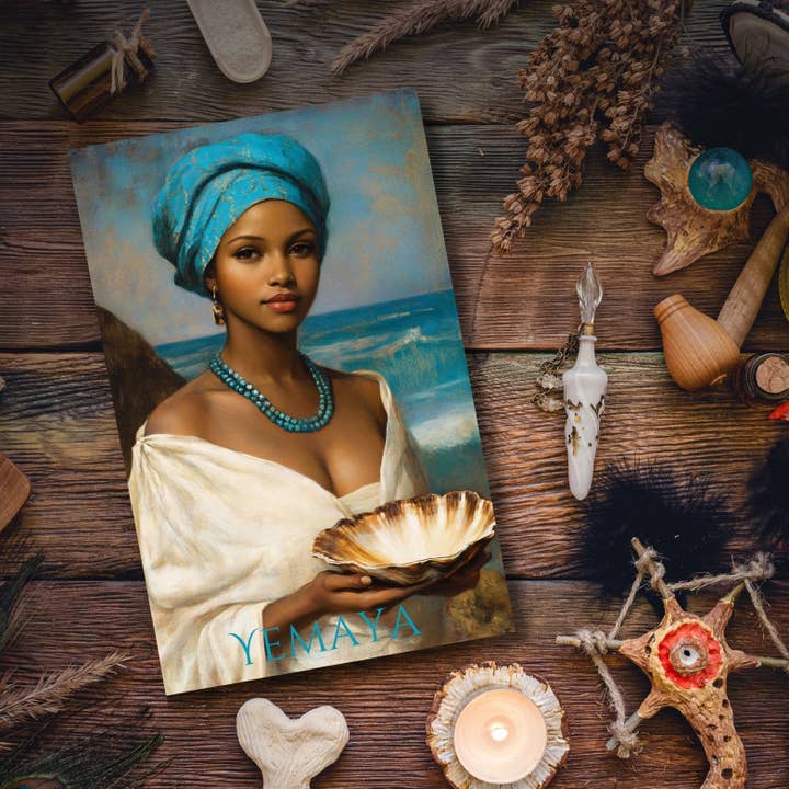 Ye Curiosity Shoppe - Wholesale Everyday Greeting Card - Elemental Goddess Greeting Cards 9