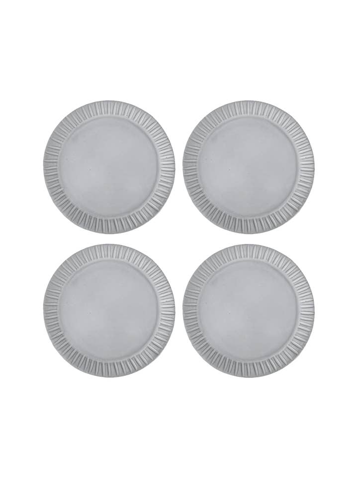 Cloud Lines Salad Plate - Set of 4 for wholesale by Une Vie Nomade