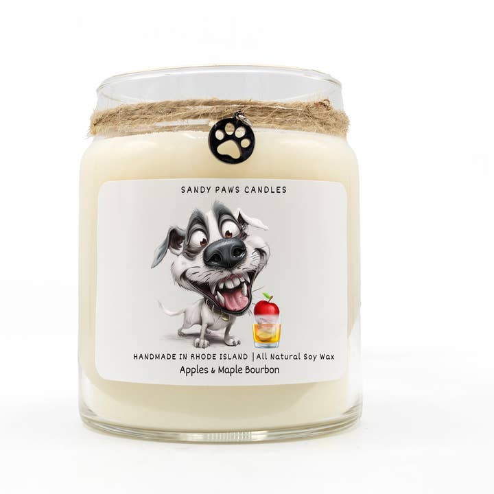 Sandy Paws Candles - Wholesale Jar/Filled Candle - Quirky Dogs - Soy Wax Candles28