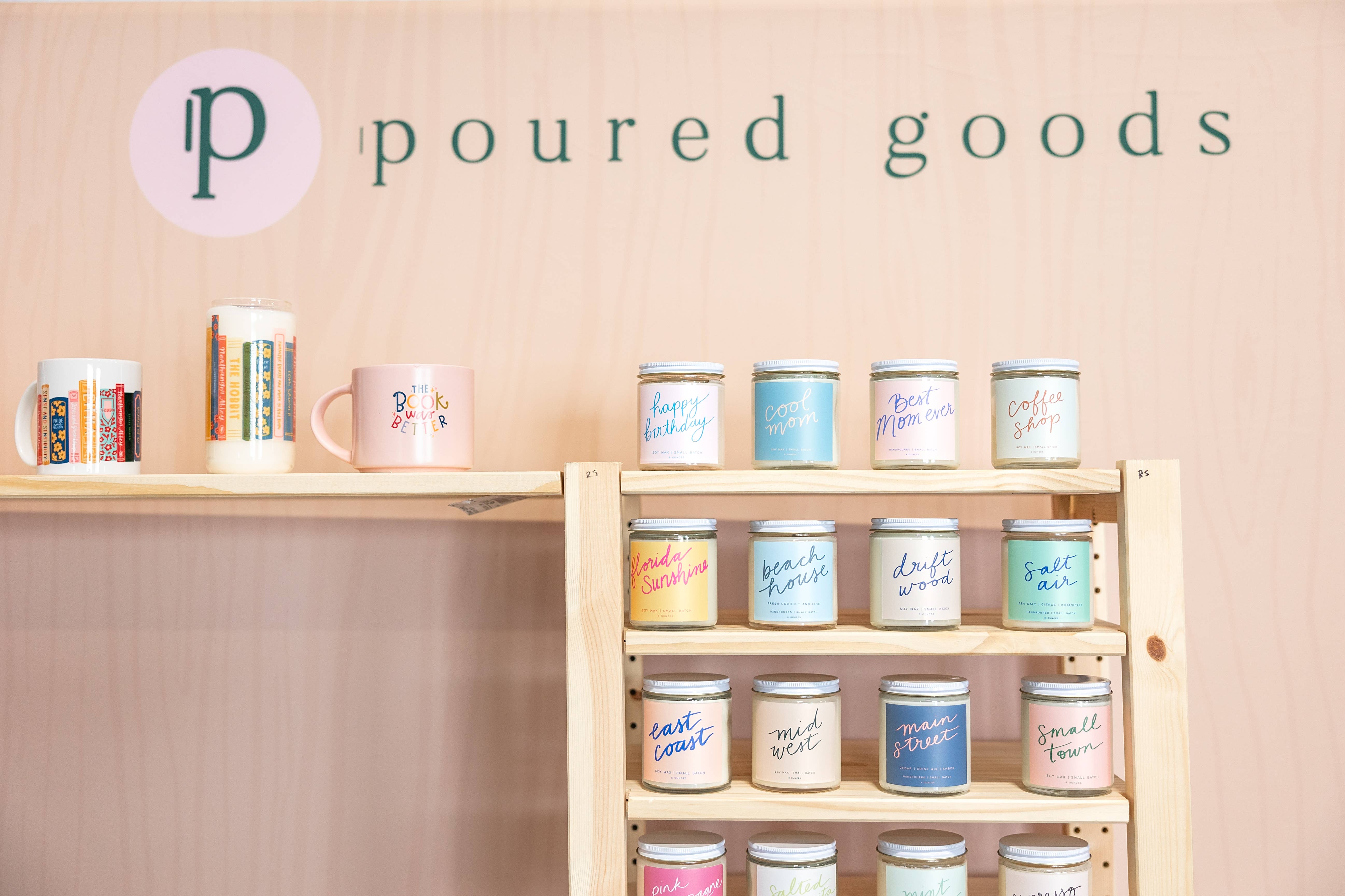 Poured Goods - Wholesale Jar/Filled Candle - Flower Garden - Candle5