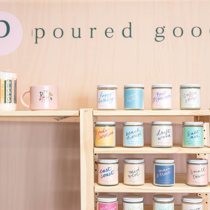 Poured Goods - Wholesale Jar/Filled Candle - Flower Garden - Candle5