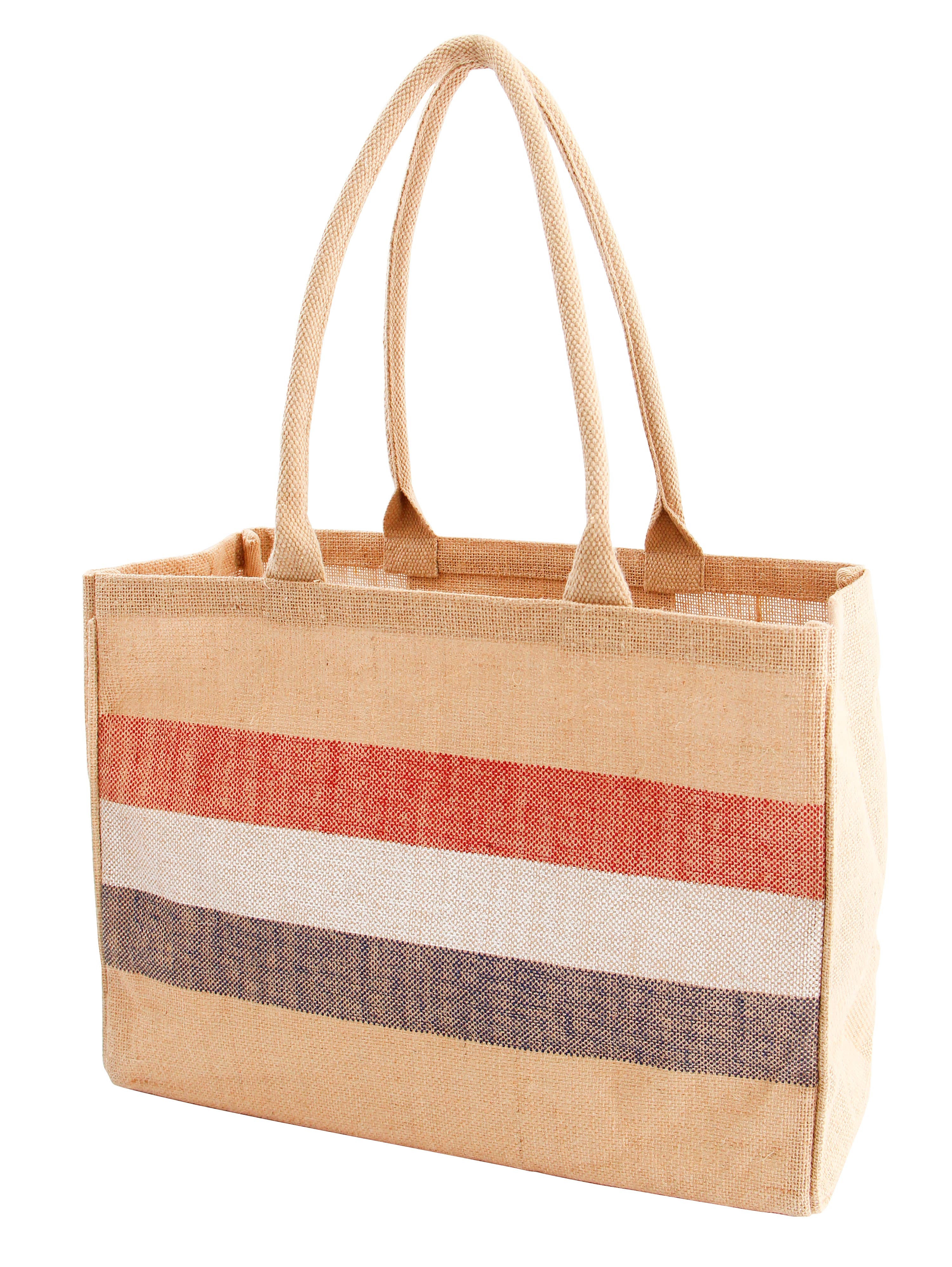 KAF Home - Wholesale Grocery/Shopping Bag - KAF Home Jute Market Tote Bag - Durable and Oversized15