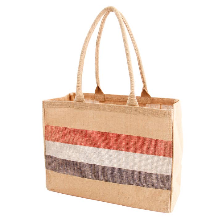 KAF Home - Wholesale Grocery/Shopping Bag - KAF Home Jute Market Tote Bag - Durable and Oversized15