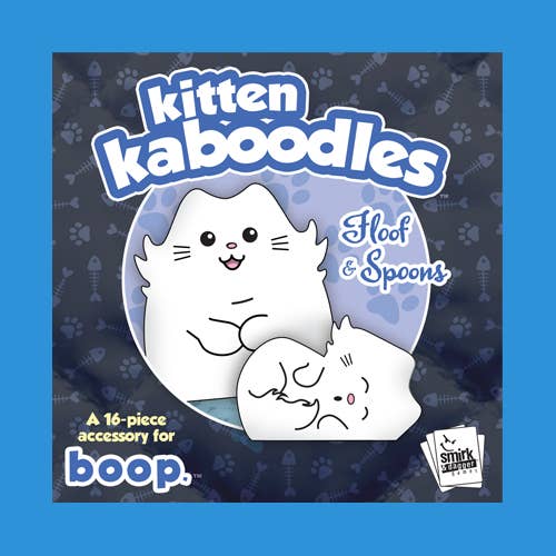 Boop Kitten Kaboodles: Floof & Spoons   for wholesale by Smirk and Dagger
