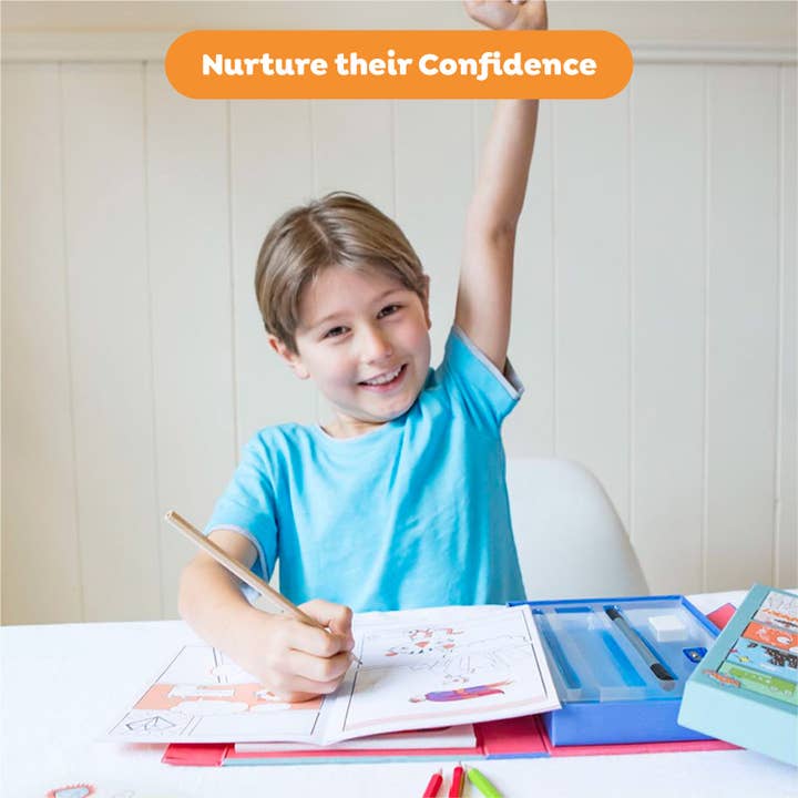 Tiger Tribe - Wholesale DIY Craft Kit - Kids - Comic Book Kit - Practice. Plan. Create.2