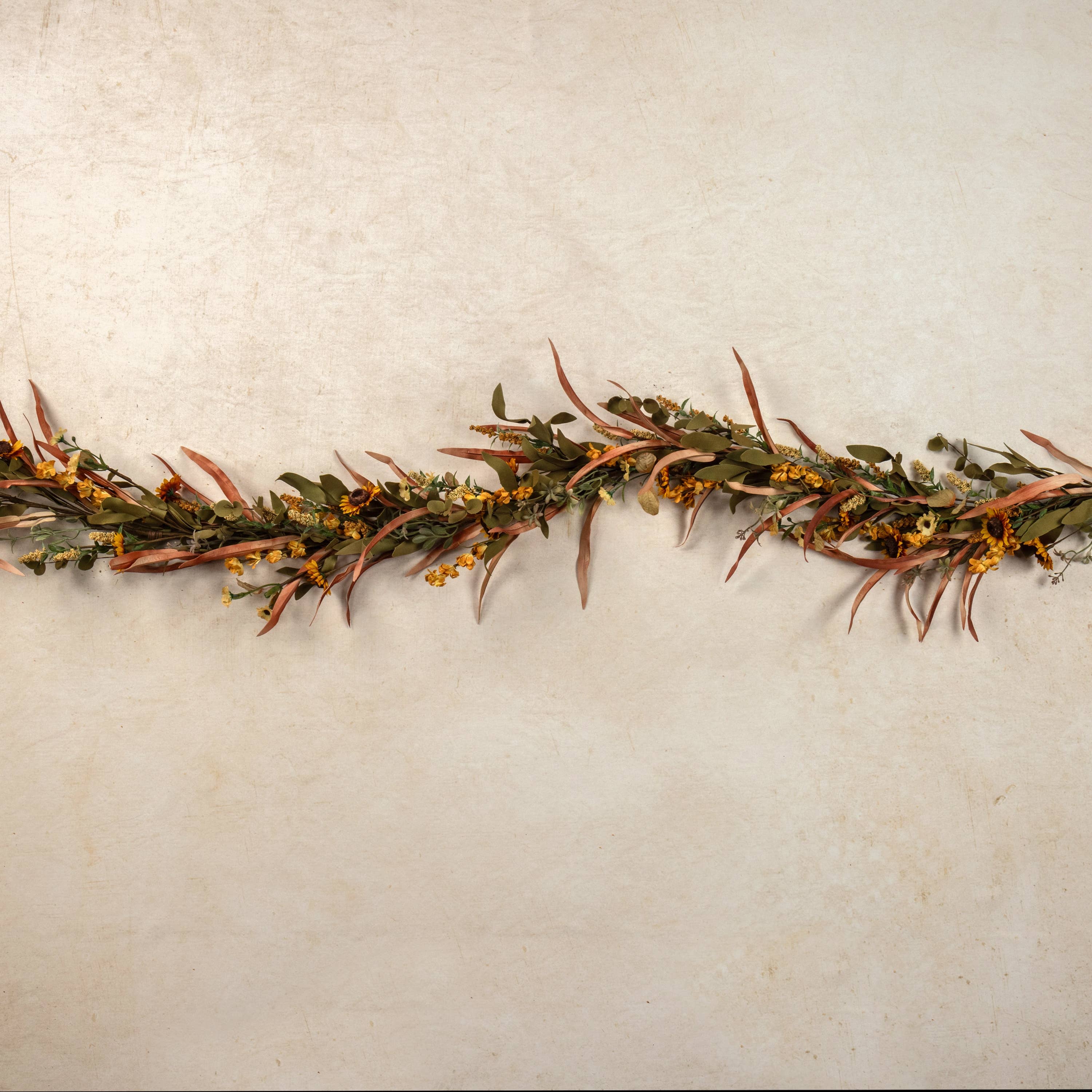 Ragon House - Wholesale Bunting/Garland - 5' MINI SUNFLOWER & WILD FLOWER GARLAND1