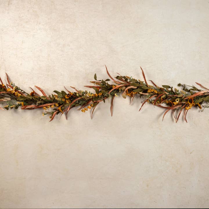 Ragon House - Wholesale Bunting/Garland - 5' MINI SUNFLOWER & WILD FLOWER GARLAND1