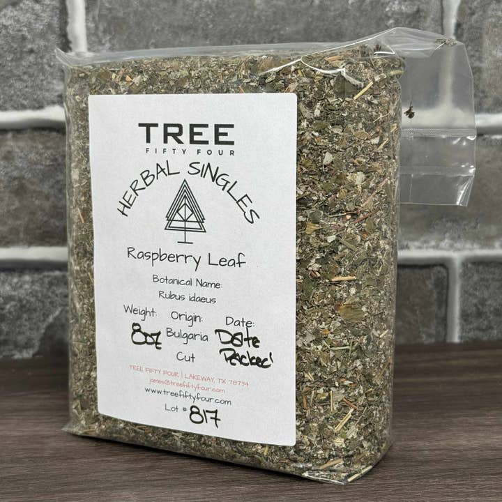 Tree Fifty Four – Chá solto por atacado – Folha de Framboesa | 2 oz (57 g) - 1 kg | Ervas a Granel3