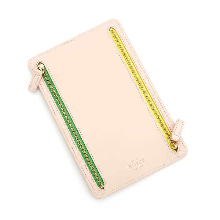ROYCE New York - Wholesale Travel Wallet - RFID Blocking Four Zip Travel Organizer