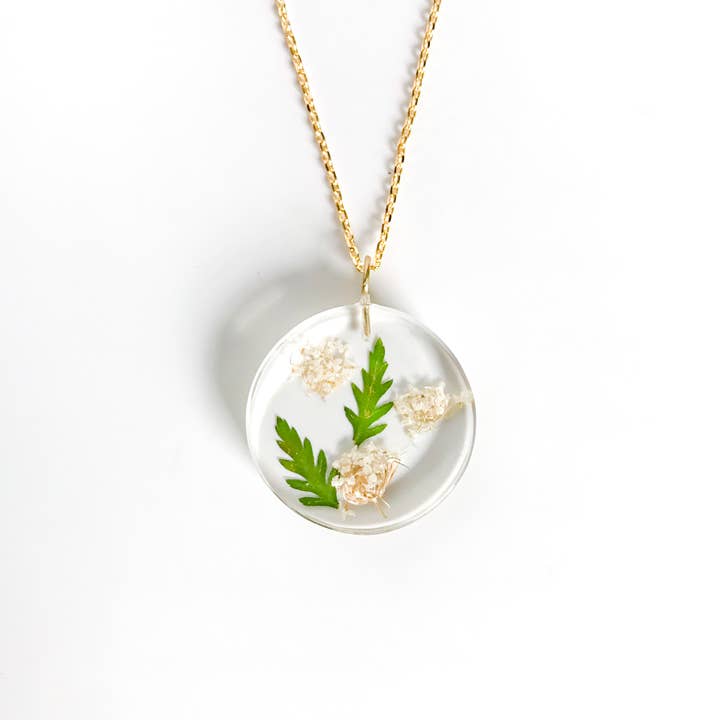 Belart Fair Trade - Vendita all'ingrosso Collana con ciondolo/pendaglio - Confezione da mezza confezione di collana con fiori in resina3