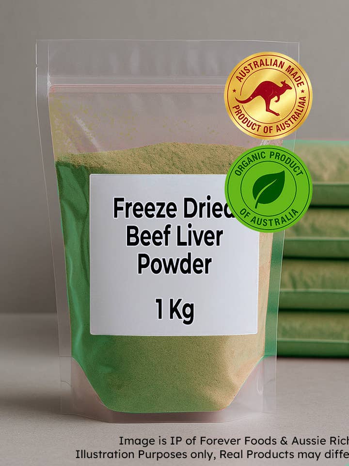 Hígado de ternera - Orgánico - Liofilizado para venta al por mayor de Forever Foods