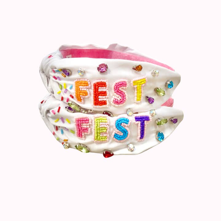 Valois Designs - Wholesale Fashion headband – women's - Fest Jeweled Headband1