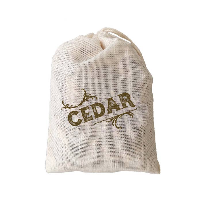 Cedar Sachets for wholesale by Idea Chic
