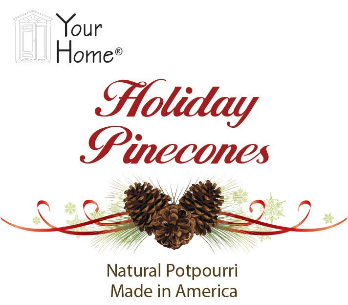 Your Home - Wholesale Potpourri - Nettie duffel mini "Holiday Pinecones", scented pinecones2
