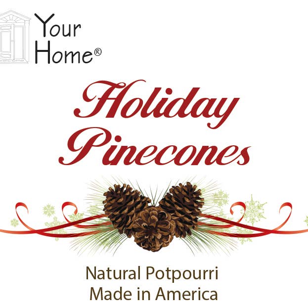 Your Home - Wholesale Potpourri - Nettie duffel mini "Holiday Pinecones", scented pinecones2