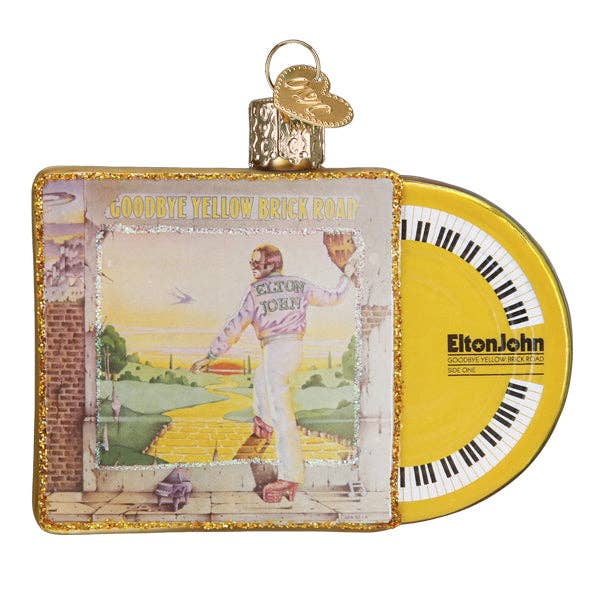 Old World Christmas - Wholesale Ornament - Goodbye Yellow Brick Road Album Ornament1