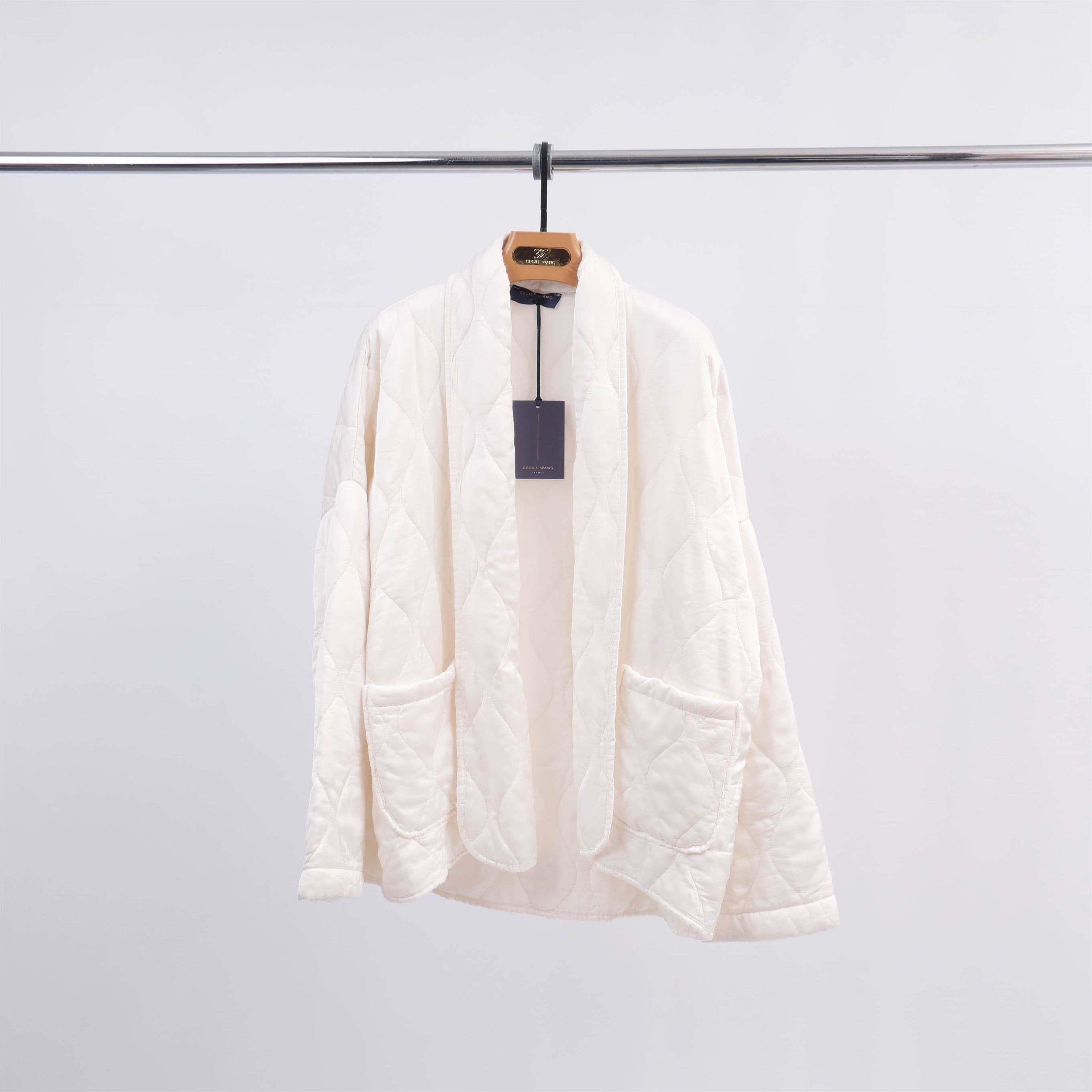 Cecile Wang – Blusão - Mulher por atacado – Jaqueta acolchoada de cetim KD7903VS1