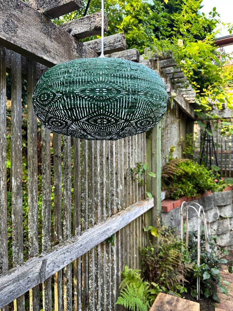 Allsop Home & Garden - Wholesale Outdoor/Lawn Light - Stella Nova Outdoor Pendent Light - Starbeam 20" Evergreen12