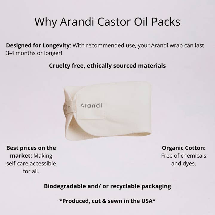 Arandi LLC - Wholesale Hot/Cold Compress - Organic Speak Your Truth Wrap