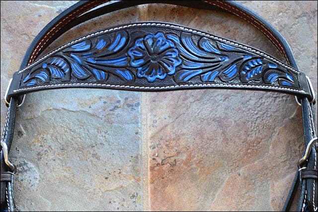 HILASON - Wholesale Horseback Riding Gear - HILASON Western Horse Headstall Breast Collar Set Tack Genuine American Leather | For Horses Headstalls132