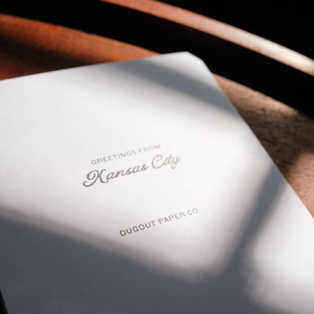 Dugout Paper Co. - Wholesale Thank You Card - Thank You Greeting Card1