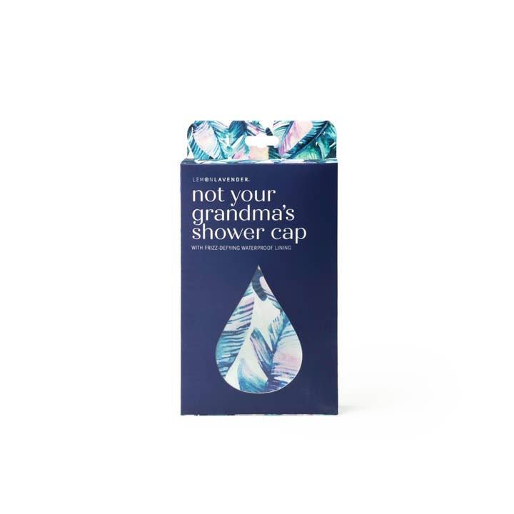 DM Merchandising - Wholesale Shower cap - Lemon Lavender Not Your Grandma's Shower Cap3