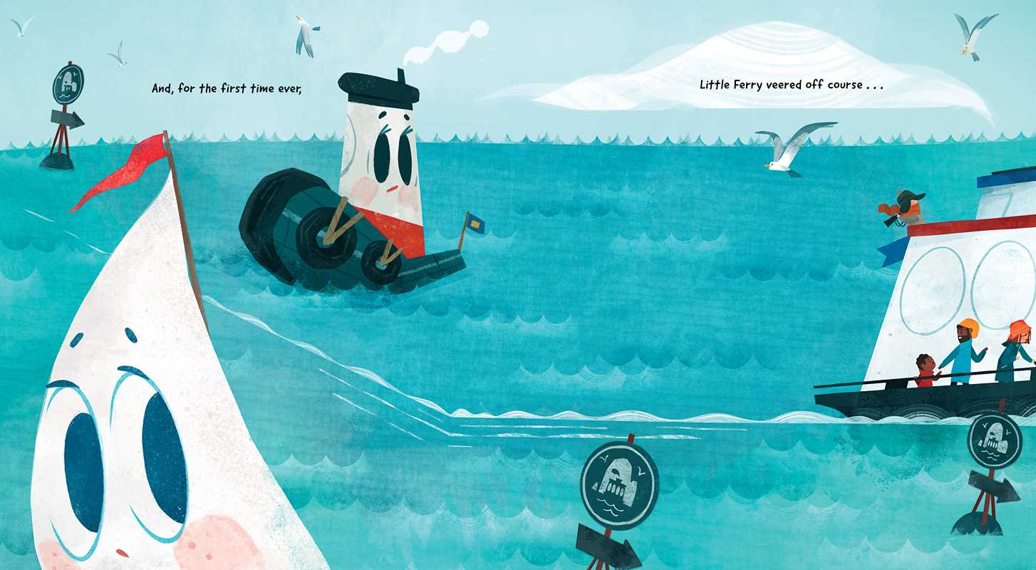 Simon & Schuster - Wholesale Preschool Book (3-5) - Little Ferry Tale by Chad Otis6