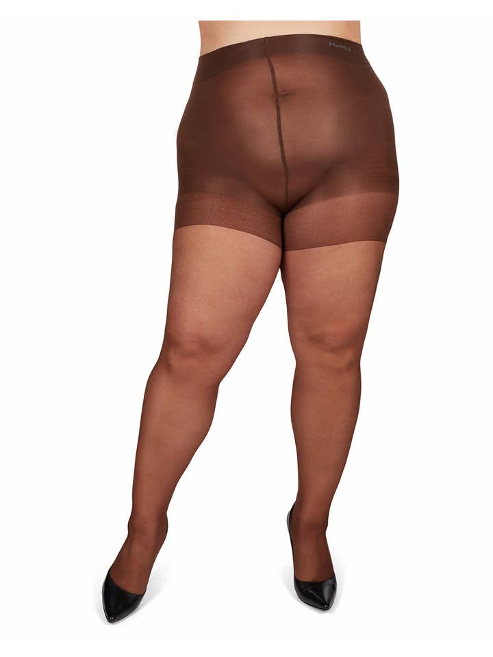 Infinity Classics International Inc. – wholesale Pantyhose – Women's – MeMoi Energizing Plus Size Curvy Control Top Pantyhose