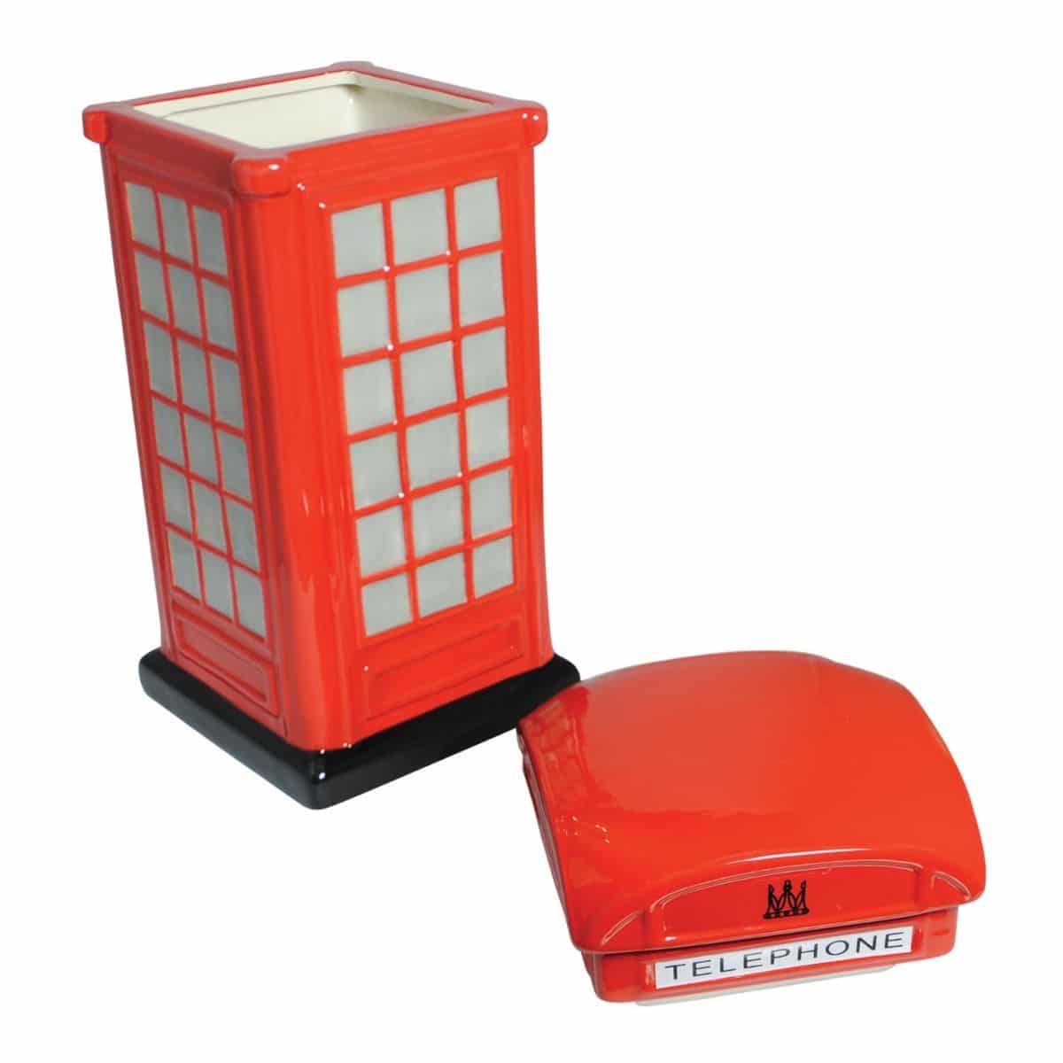 Wholesale Gifts Tomorrow - Wholesale Cookie Jar - Red British Iconic Telephone Box Biscuit Cookie Jar4