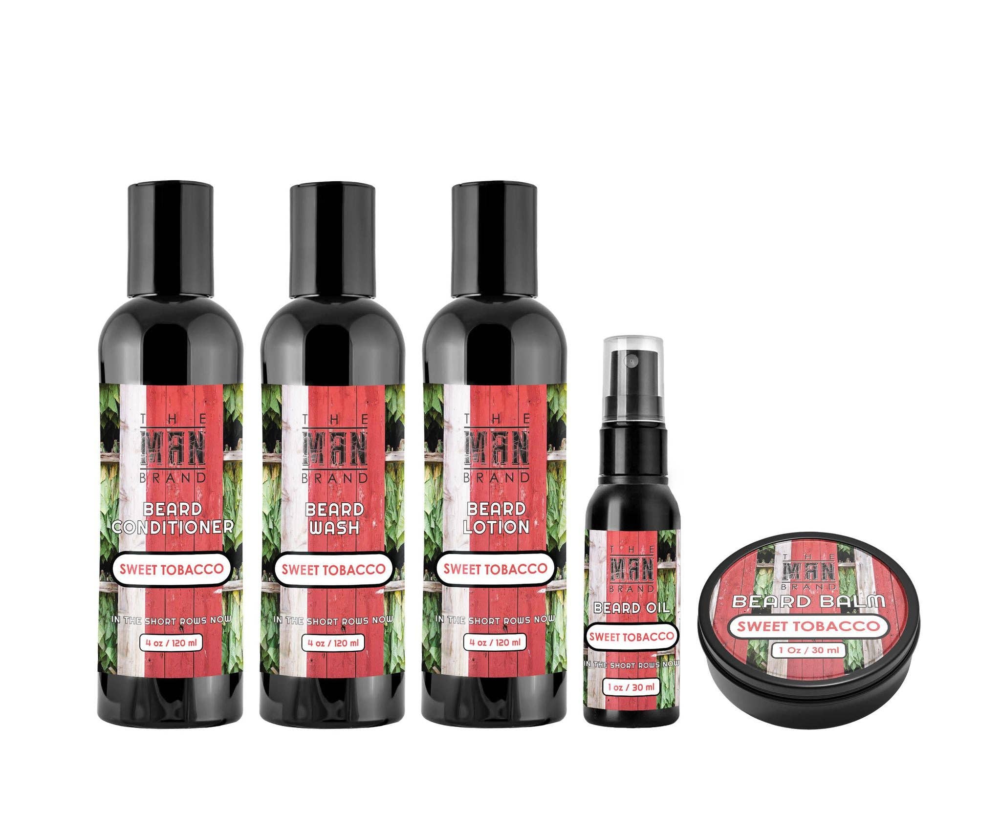 The Man Brand – wholesale Beard styling product – Sweet Tobacco Ultimate Beard Kit1