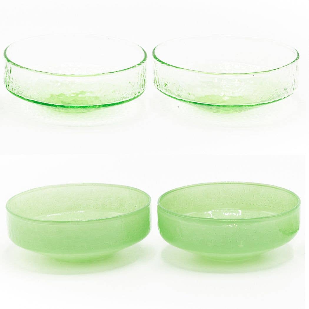 Brût Home and Glassware – wholesale Serving bowl – Bowl Claude | set of 4 | green1