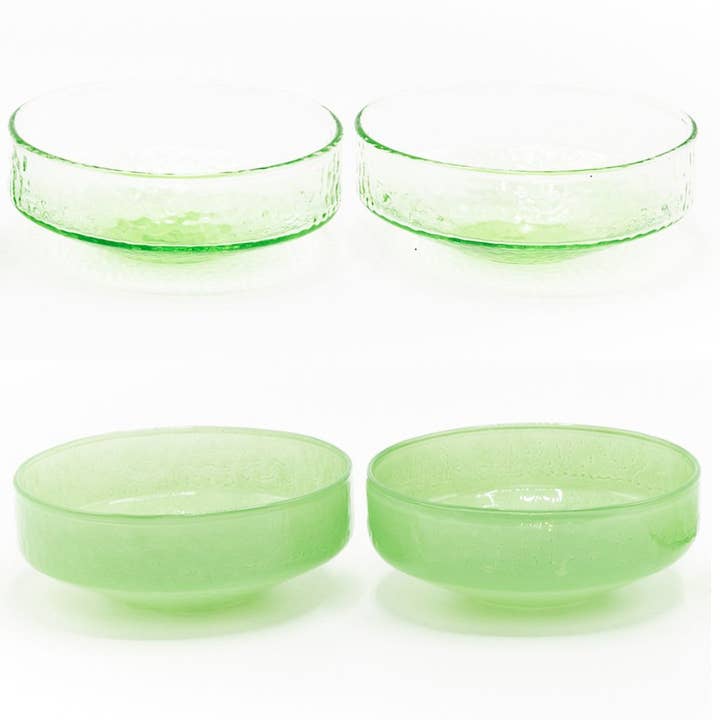 Brût Home and Glassware - Wholesale Serve Bowl - Bowl Claude | set of 4 | green1