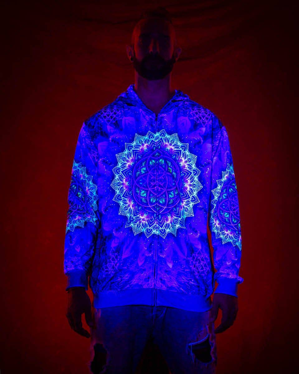 Mystic Mind - Wholesale Hoodie - Unisex - Sacred Geometry Hoodie | Fractal Hoodie | Psy Clothing | Festival Hoodie | Psychedelic Sweater | Raising Color (HD)6