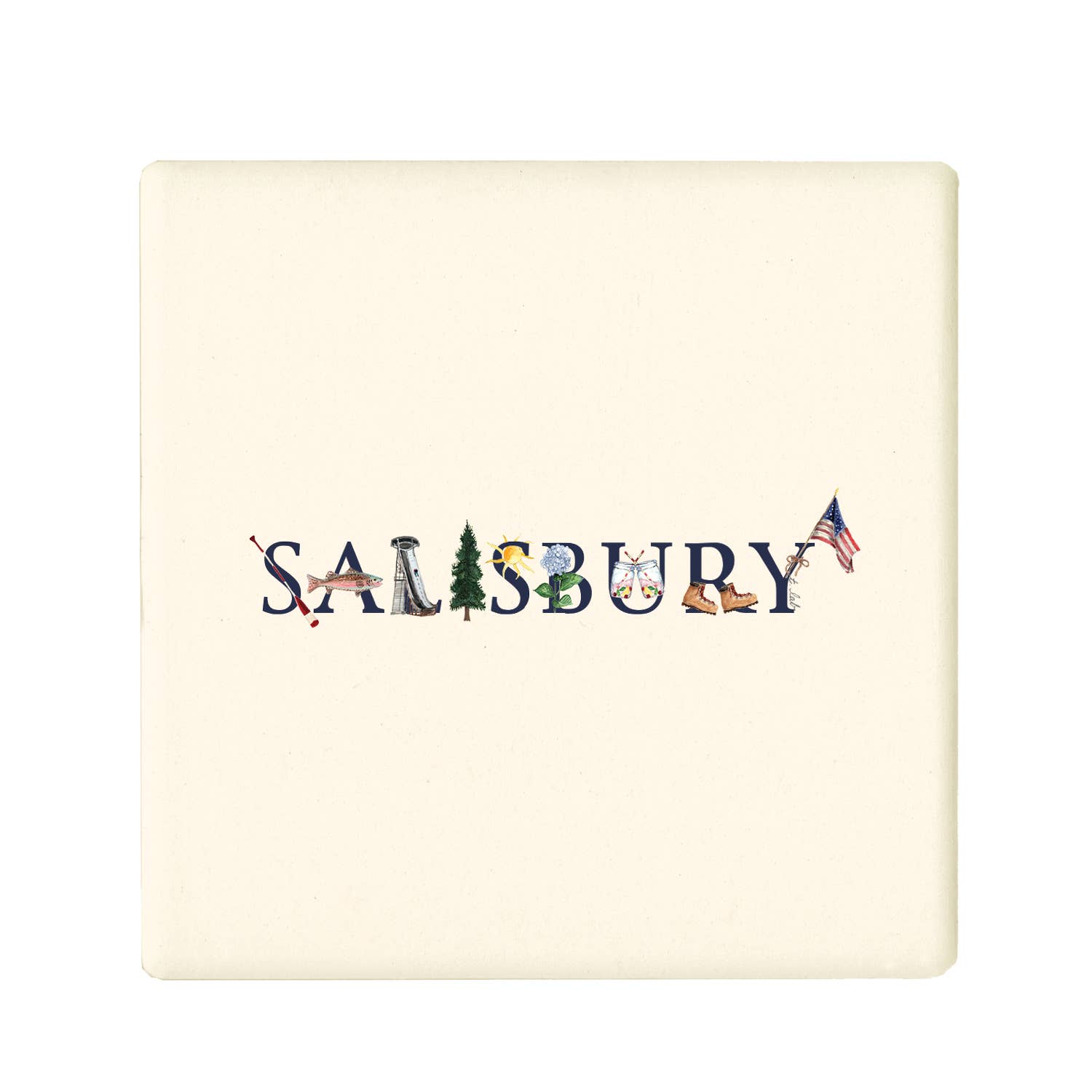 Tina Labadini Designs - Wholesale Coasters - salisbury coaster