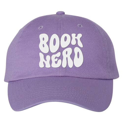 Lucky Luna Apparel - Wholesale Baseball Cap - Women's - Book Nerd Embroidered Dad Hat8