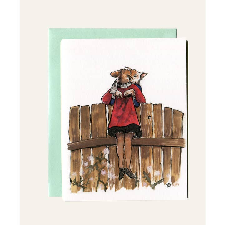 Darling Illustrations - Vente Cartes de déclaration d'amour - Rien ne peut nous séparer - Carte de chien3