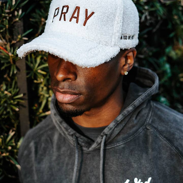 In God We Must - Wholesale Trucker Hat - Women's - 'Pray' Sherpa Snapback2