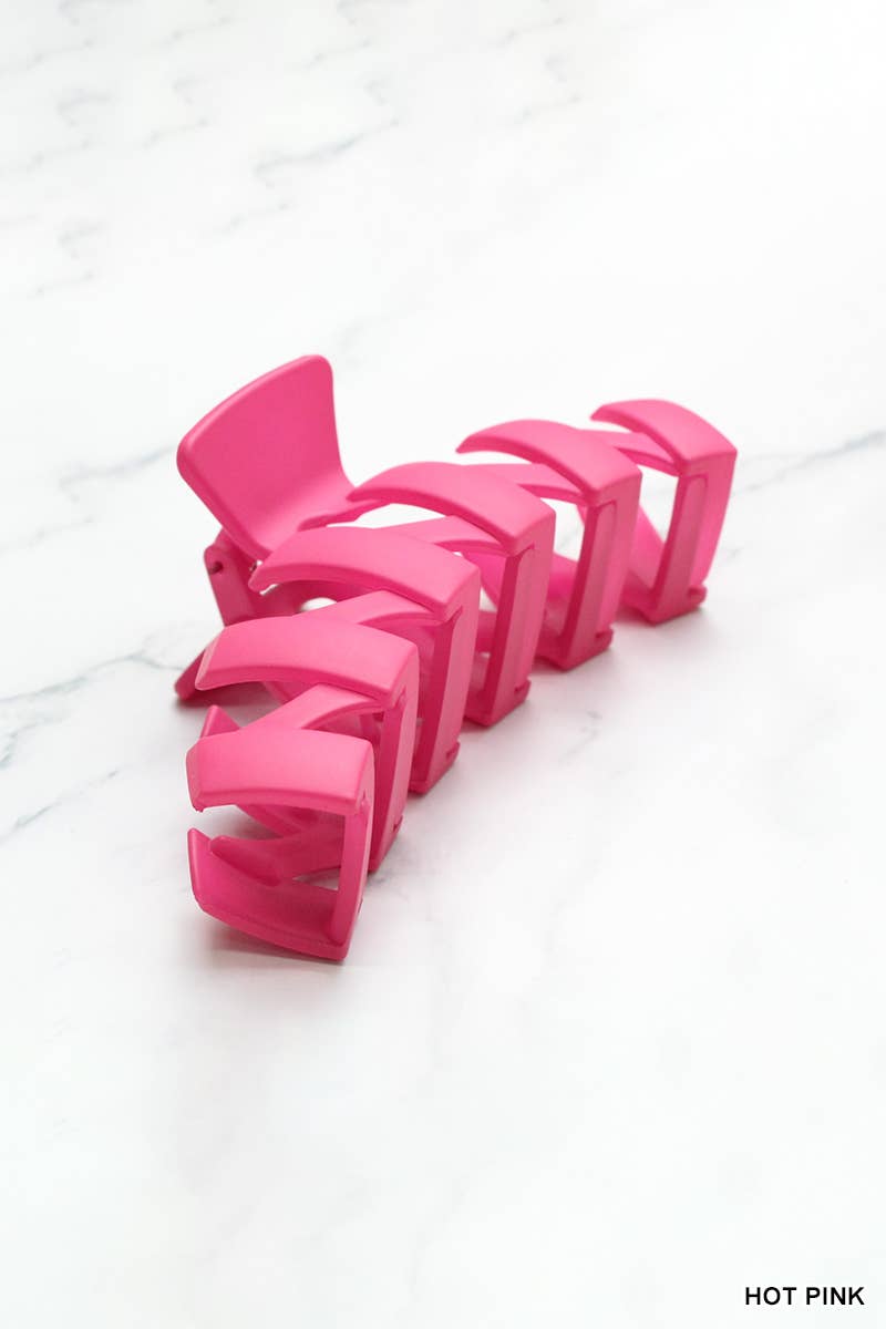 42POPS - Wholesale Hair Clip - Women's - ,,,,,..Zig Zag Hair Claw Clips, 4.5 Inch1