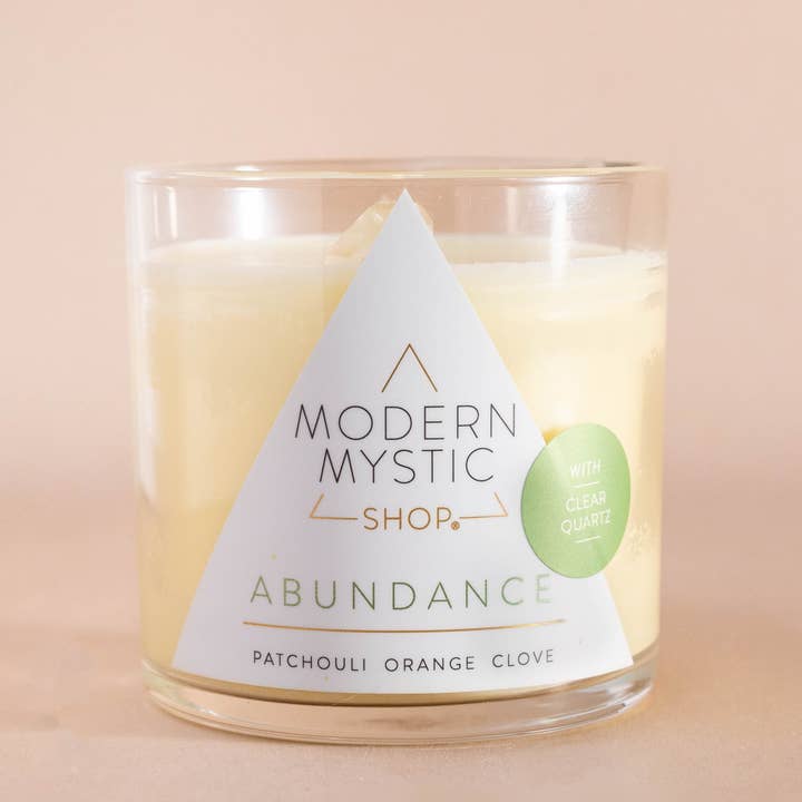 Modern Mystic Shop - Wholesale Jar/Filled Candle - Abundance Candle4