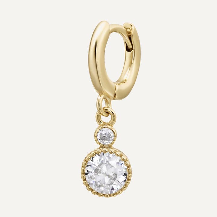 BOUCLE D'OREILLE ANNEAU ISADORA pour la vente par EarCandy Jewelry