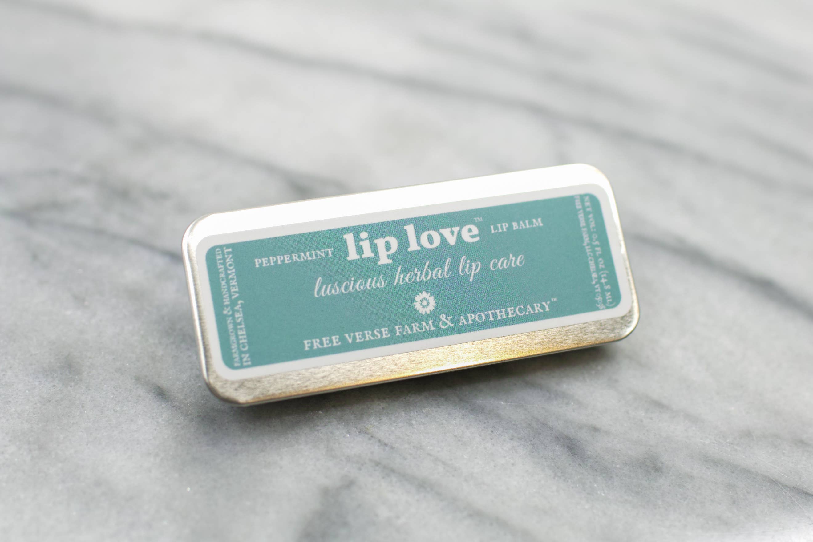 Free Verse Farm & Apothecary - Wholesale Lip Balm - Lip Love (Peppermint - Herbal Lip Balm)1