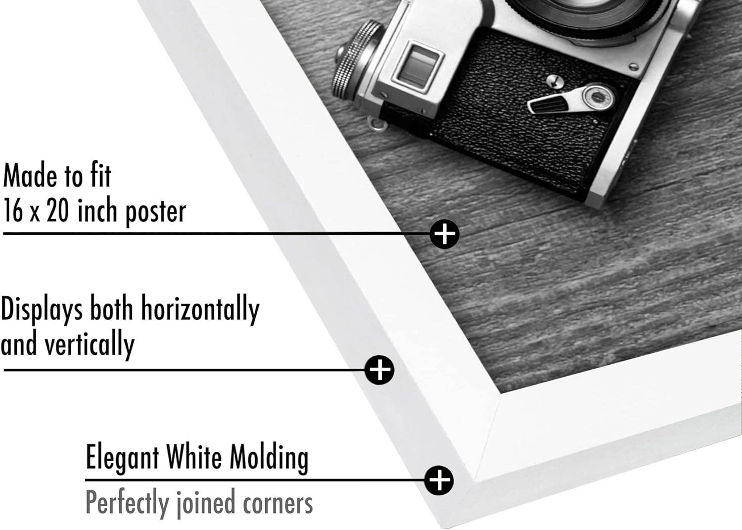 Americanflat - Wholesale Picture Frame - Americanflat Poster Frame with Wide Molding29