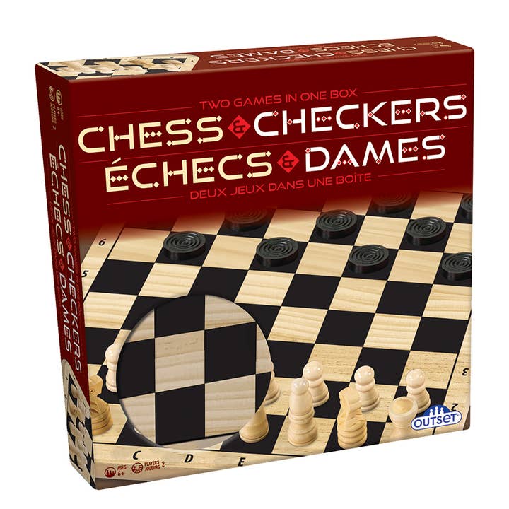 CHESS & CHECKERS - Two Timeless Strategy Games in One Box and other Purchase Wholesale chess boards. Free Returns & Net 60 Terms on Faire trending on Faire.