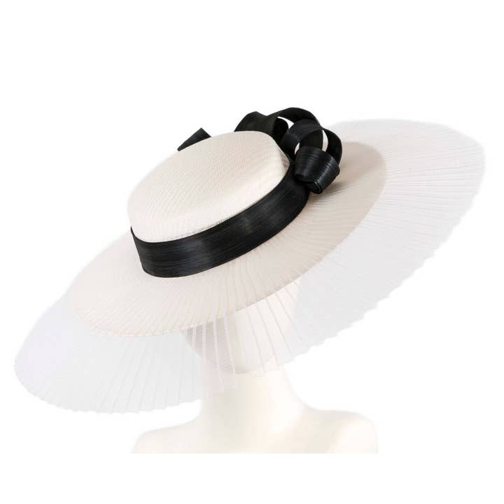 Max Alexander by Cupids Millinery Melbourne - Wholesale Boater hat – Women's - Wide brim boater hat by Fillies Collection4