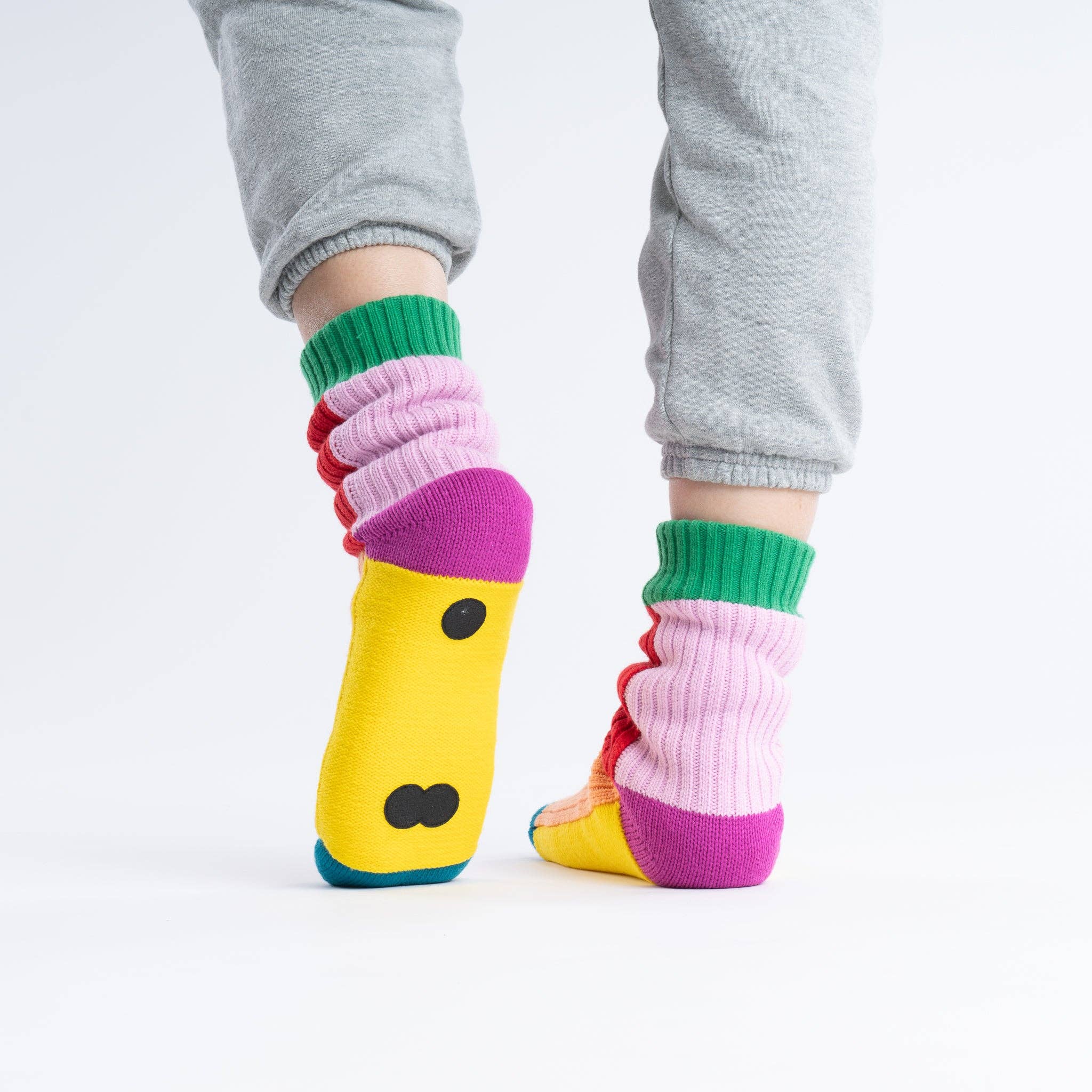 VERLOOP | knits - Wholesale Sock Slippers - Unisex - Kaleidoscope Knit House Socks11