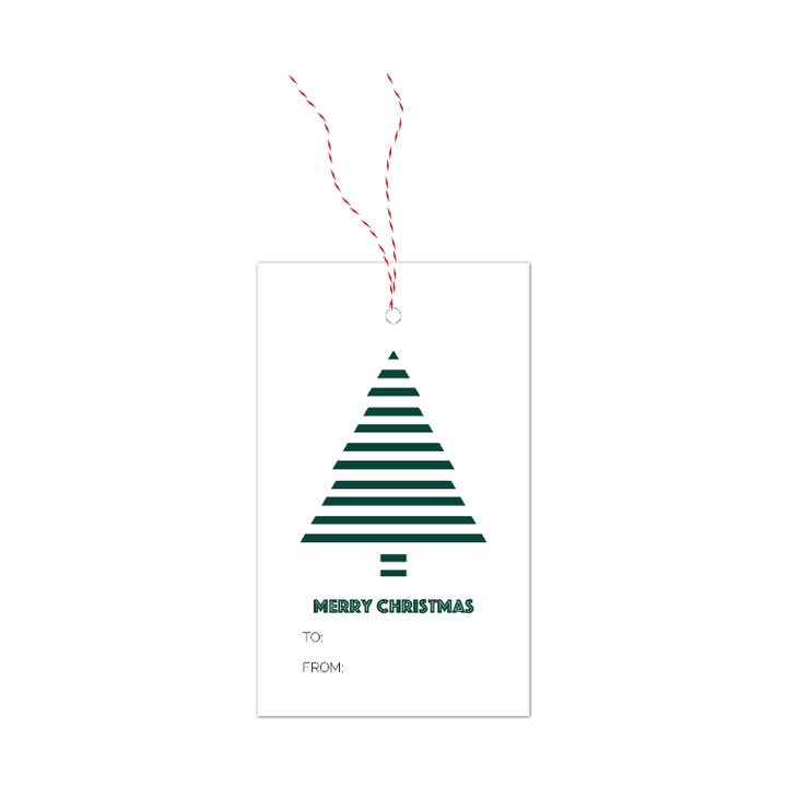 Tags de presente de árvore de natal por atacado de Cristina Alexander