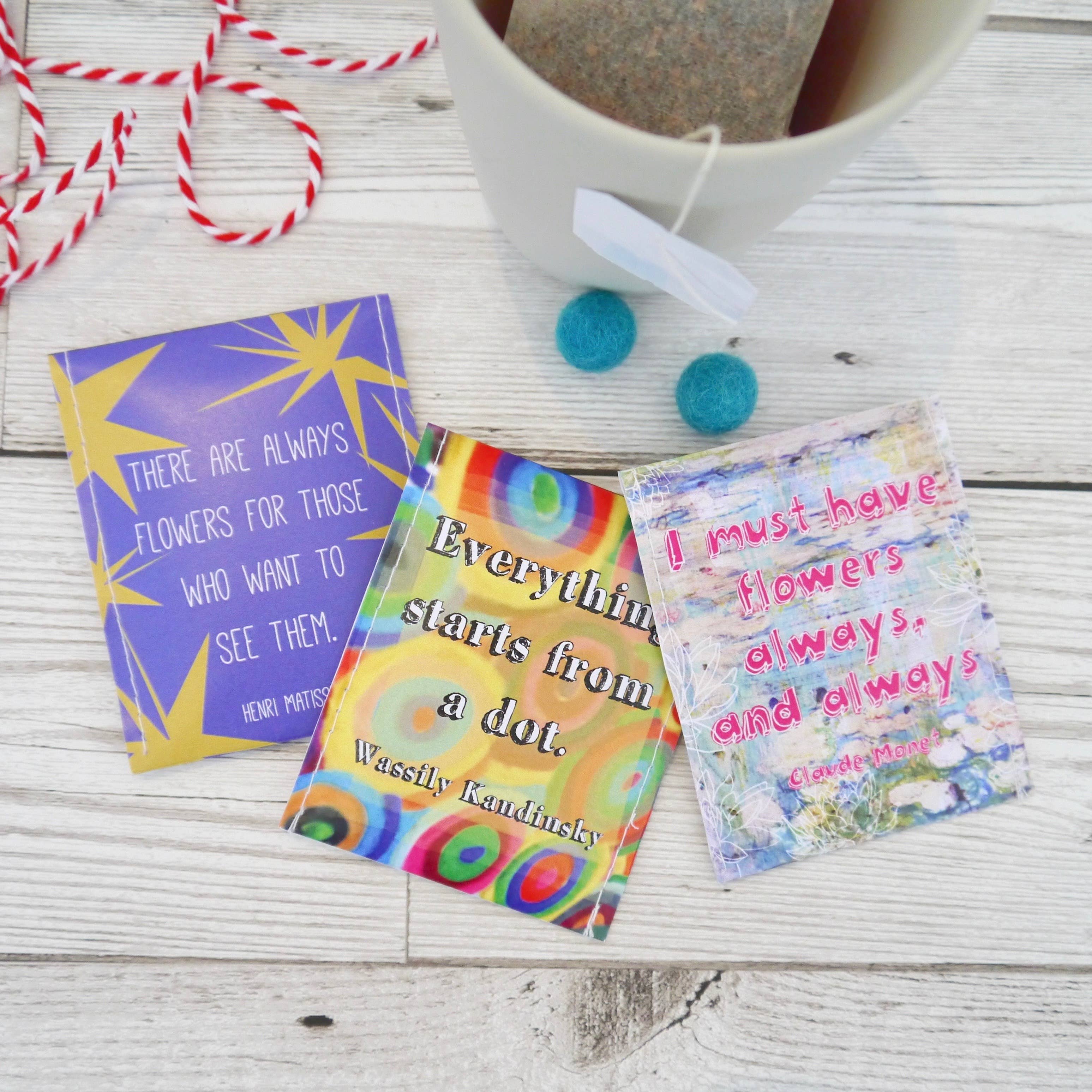 Victoria Mae Designs - Wholesale Tea Bags - Art Lovers Tea Gift6