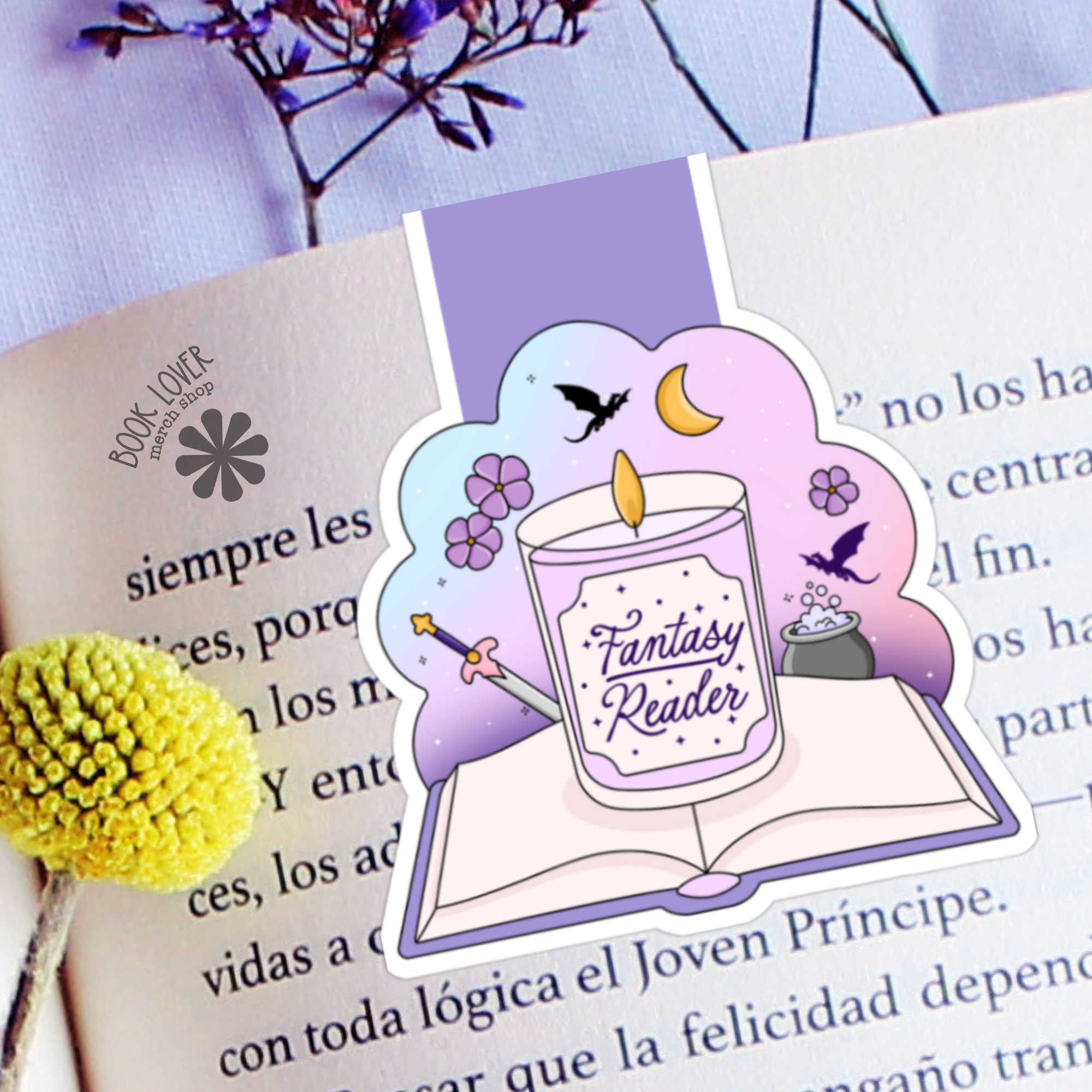 Book Lover Merch Shop - Wholesale Bookmark - Fantasy Reader Magnetic Bookmark / Bookish Bookmark / Book0