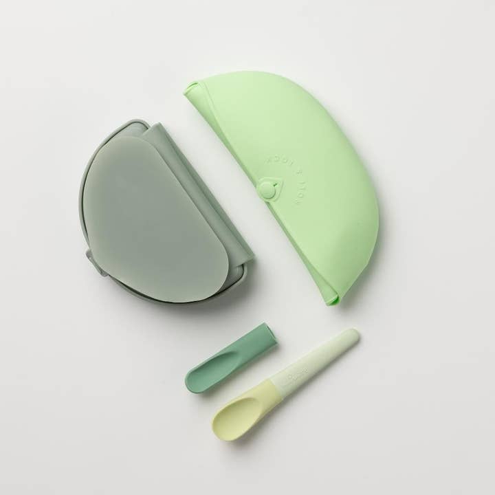Miniware - Wholesale Voedingsset - Baby - Sili Mini Go Green Energy - Set met siliconen slabbetjes voor baby's2